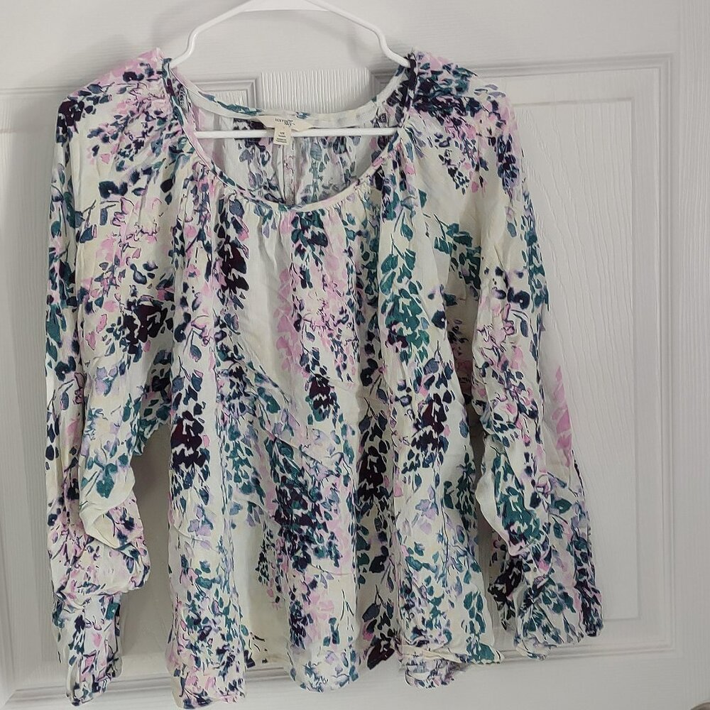 Terra & Sky Peasant Blouse